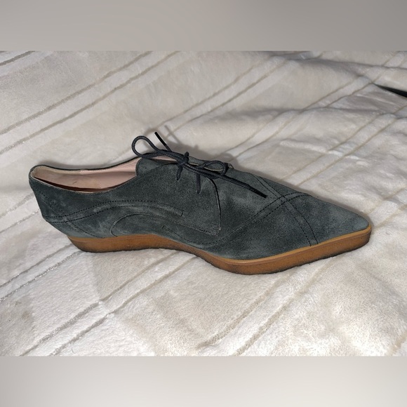 Vivienne Westwood Gray Quilted Loafers with Pointed Toe EUC - Picture 3 of 10